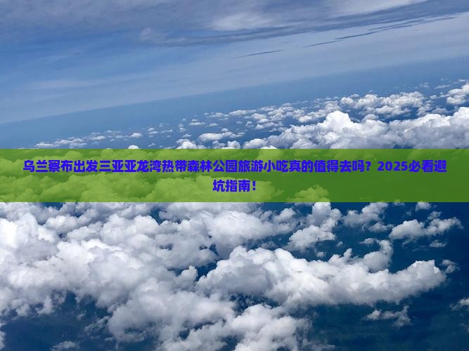 乌兰察布出发三亚亚龙湾热带森林公园旅游小吃