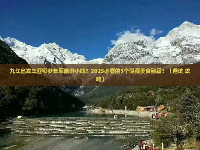 九江出发三亚椰梦长廊旅游小吃