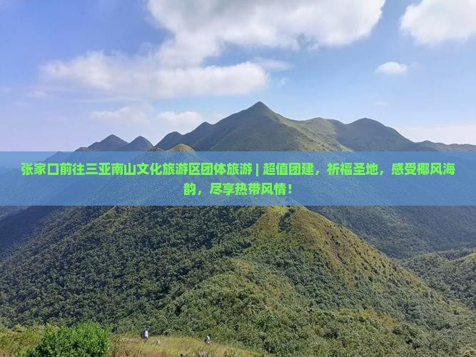 张家口前往三亚南山文化旅游区团体旅游