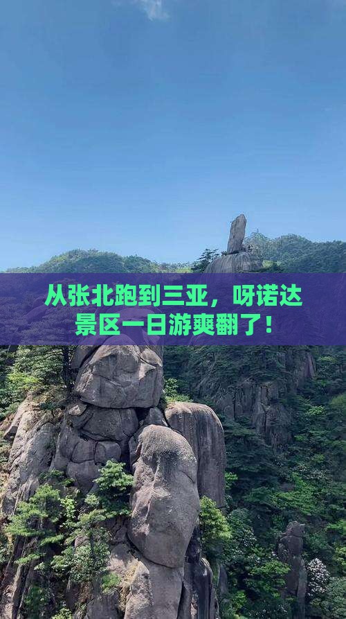 张北去三亚呀诺达景区一日游