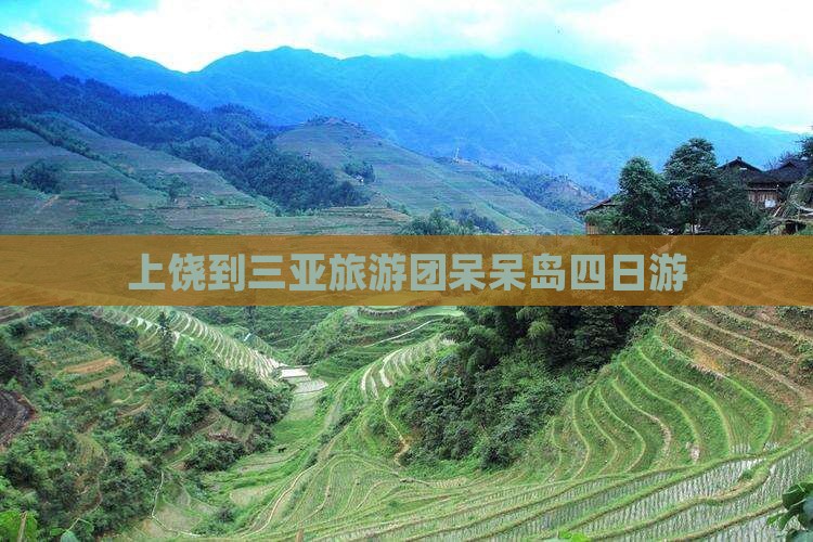 上饶去三亚呆呆岛大型旅游团