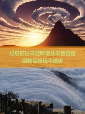 延边前往三亚呀诺达景区自由团