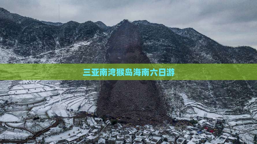 仙桃去三亚南湾猴岛六日游