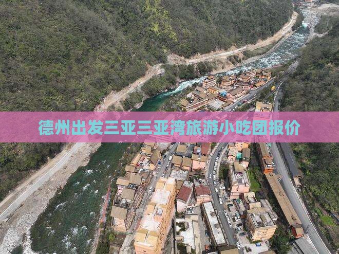 德州出发三亚三亚湾旅游小吃