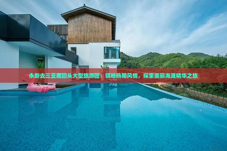 永新去三亚鹿回头大型旅游团：领略热带风情，探索美丽海滩精华之旅