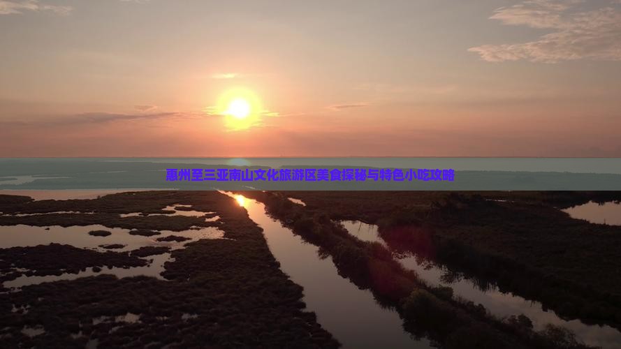 惠州至三亚南山文化旅游区美食探秘与特色小吃攻略