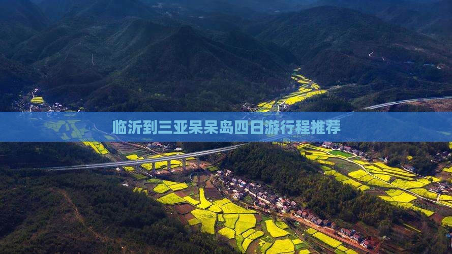 临沂到三亚呆呆岛四日游行程推荐