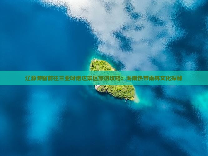 辽源游客前往三亚呀诺达景区旅游攻略：海南热带雨林文化探秘