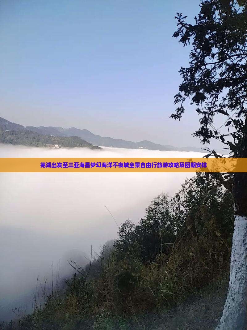 芜湖出发至三亚海昌梦幻海洋不夜城全景自由行旅游攻略及团期安排