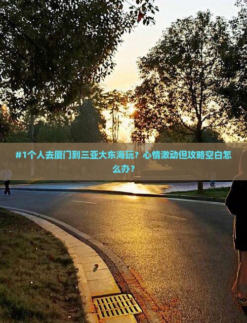 厦门出发三亚大东海个人游