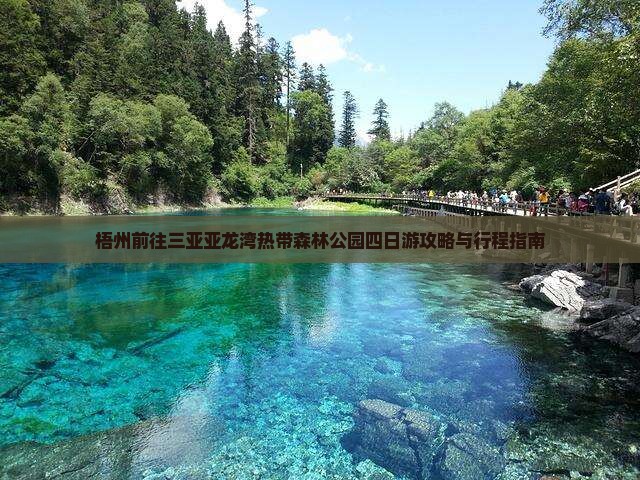 梧州前往三亚亚龙湾热带森林公园四日游
