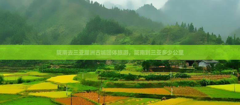 陇南去三亚崖洲古城团体旅游