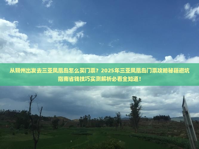 朔州出发三亚凤凰岛门票