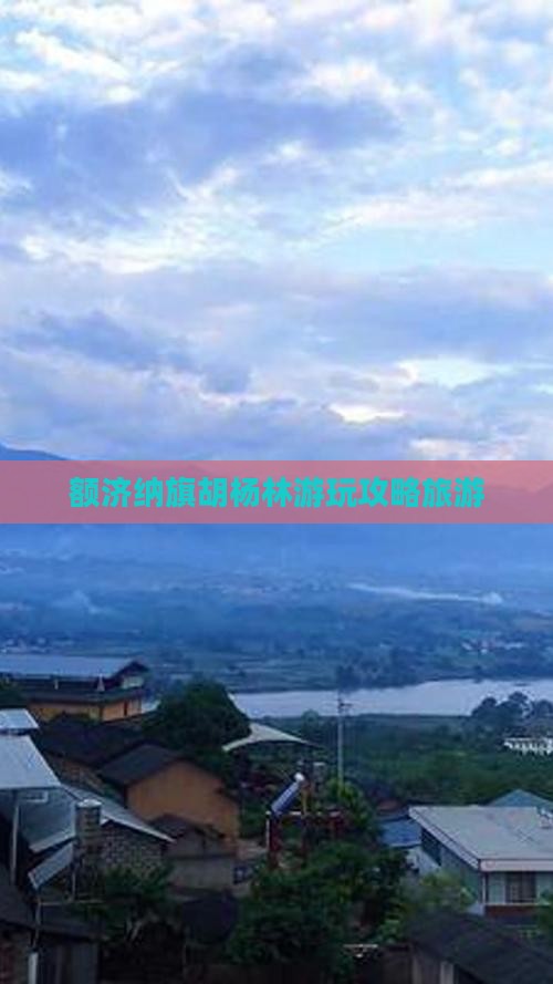 额济纳旗胡杨林游玩攻略旅游