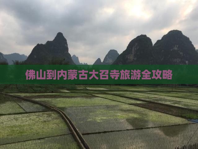 佛山到内蒙古大召寺旅游全攻略