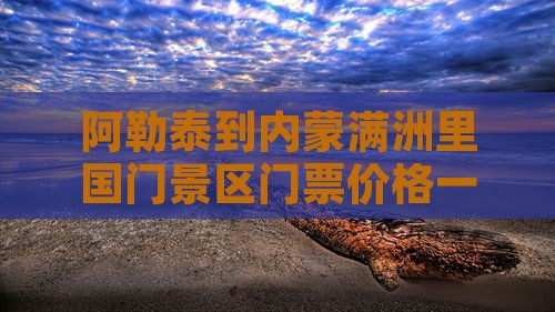 阿勒泰到内蒙满洲里国门景区门票价格一览