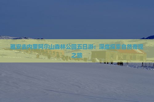 雅安去内蒙阿尔山森林公园五日游：深度探索自然奇观之旅