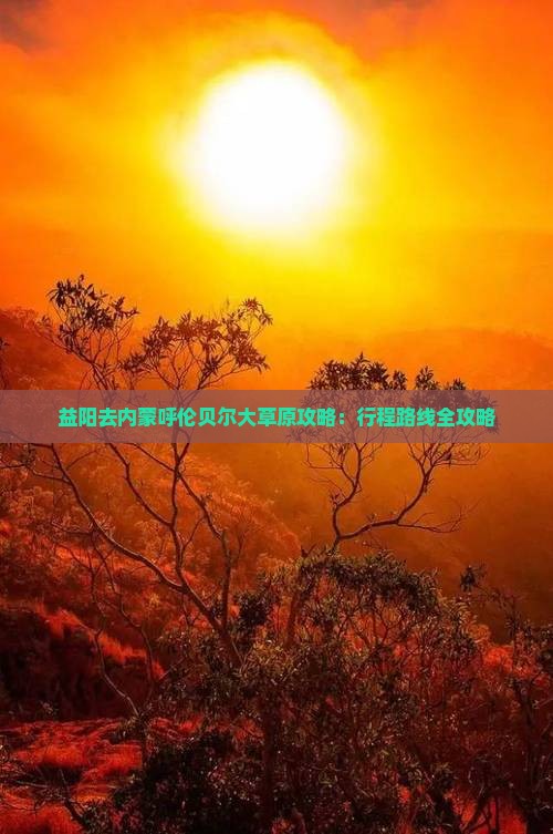 益阳去内蒙呼伦贝尔大草原攻略：行程路线全攻略