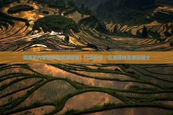 渭南至内蒙响沙湾旅游攻略：门票价格、交通路线及游玩贴士