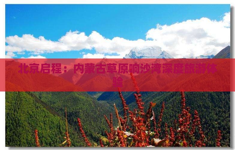 北京启程：内蒙古草原响沙湾深度旅游体验