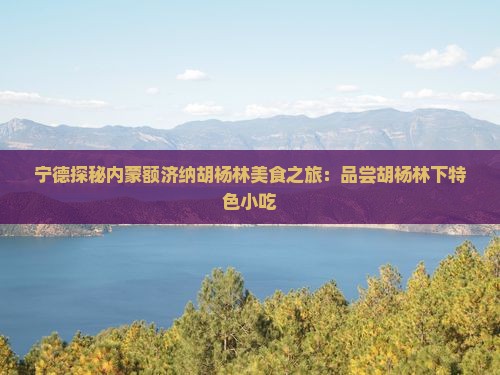 宁德探秘内蒙额济纳胡杨林美食之旅：品尝胡杨林下特色小吃