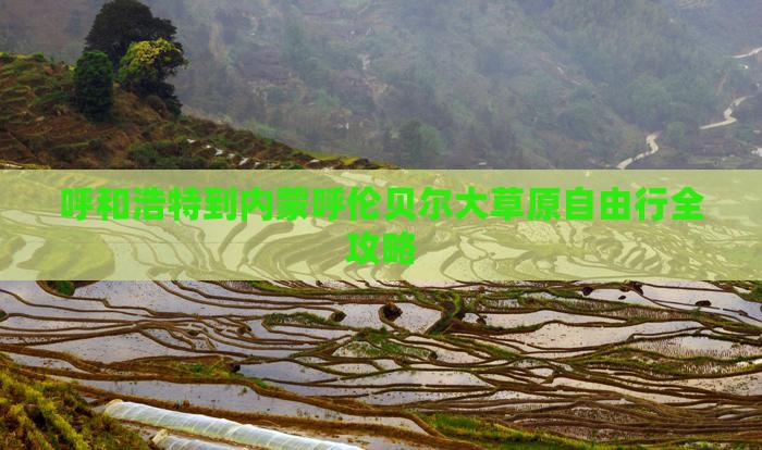 呼和浩特到内蒙呼伦贝尔大草原自由行全攻略