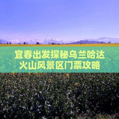 宜春出发探秘乌兰哈达火山风景区门票攻略