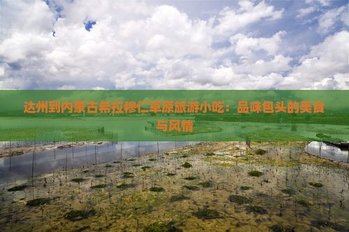 达州到内蒙希拉穆仁草原旅游小吃