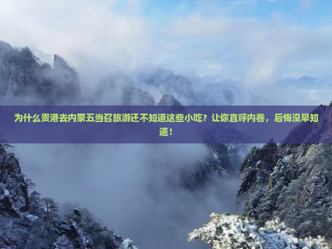 贵港去内蒙五当召旅游小吃
