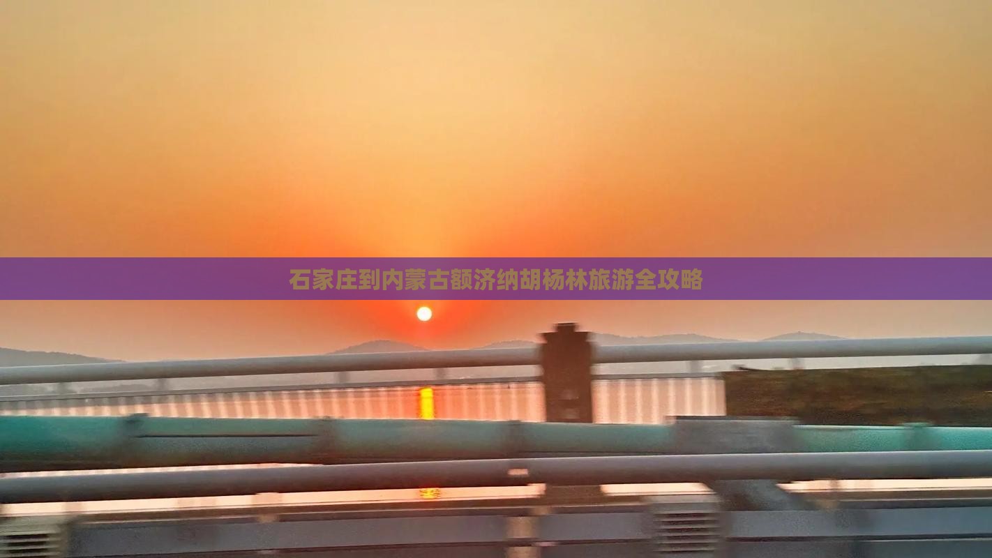 石家庄到内蒙古额济纳胡杨林旅游全攻略