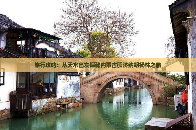 旅行攻略：从天水出发探秘内蒙古额济纳胡杨林之旅