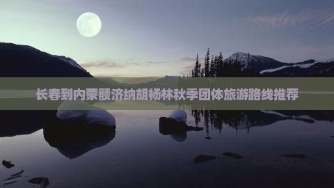 长春到内蒙额济纳胡杨林秋季团体旅游路线推荐
