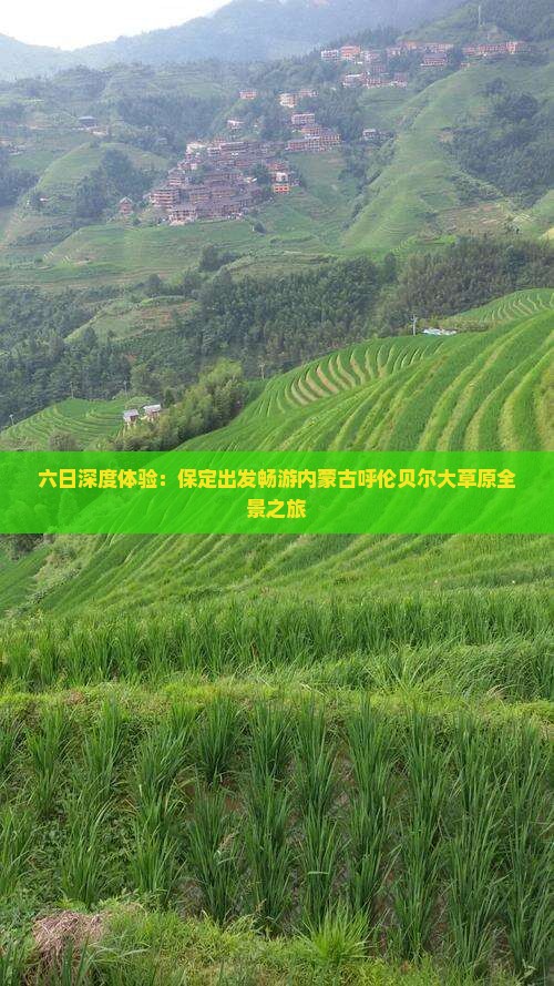 六日深度体验：保定出发畅游内蒙古呼伦贝尔大草原全景之旅