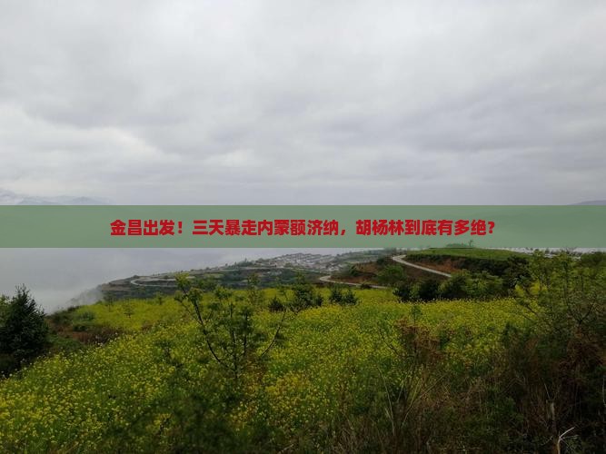 金昌去内蒙额济纳胡杨林三日游