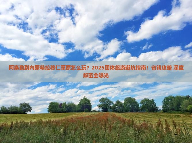 阿泰勒到内蒙希拉穆仁草原团体旅游