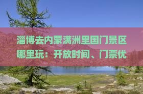 淄博去内蒙满洲里国门景区哪里玩：开放时间、门票优惠及售票处电话