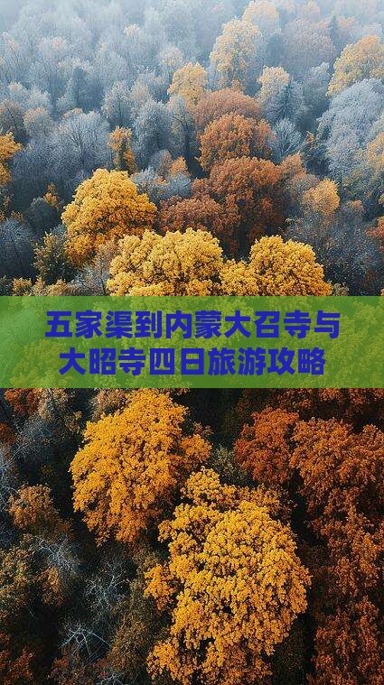 五家渠到内蒙大召寺与大昭寺四日旅游攻略