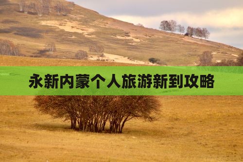 永新内蒙个人旅游新到攻略