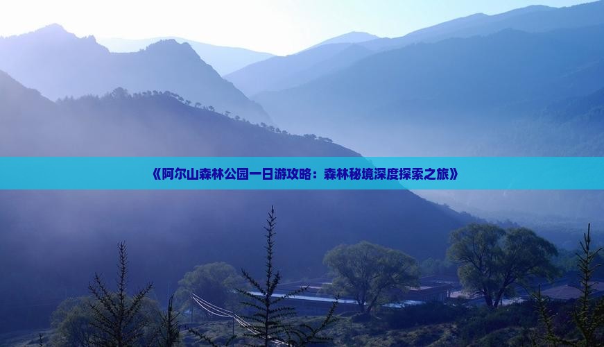 《阿尔山森林公园一日游攻略：森林秘境深度探索之旅》