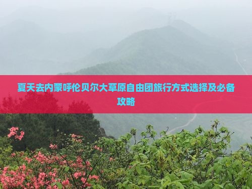 夏天去内蒙呼伦贝尔大草原自由团旅行方式选择及必备攻略