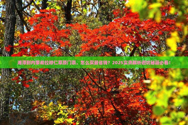 湘潭到内蒙希拉穆仁草原门票