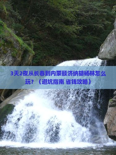 长春到内蒙额济纳胡杨林必去地