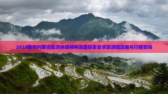 2023春节内蒙古额济纳胡杨林深度探索豪华旅游团攻略与行程安排