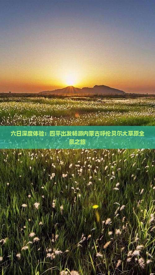 六日深度体验：四平出发畅游内蒙古呼伦贝尔大草原全景之旅