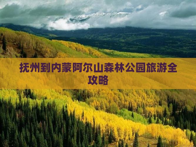 抚州到内蒙阿尔山森林公园旅游全攻略