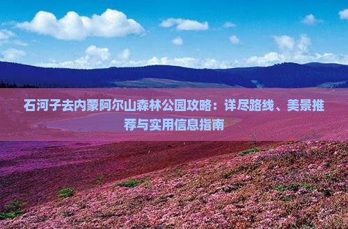 石河子去内蒙阿尔山森林公园攻略：详尽路线、美景推荐与实用信息指南