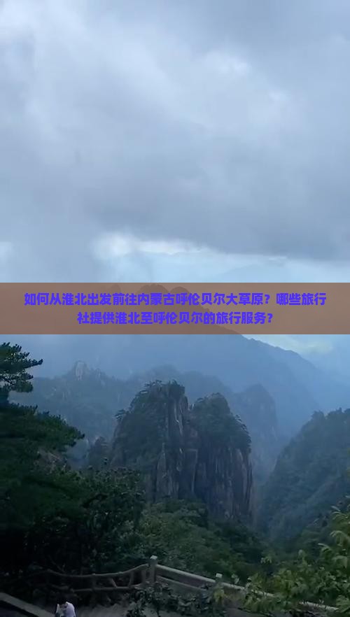 如何从淮北出发前往内蒙古呼伦贝尔大草原？哪些旅行社提供淮北至呼伦贝尔的旅行服务？