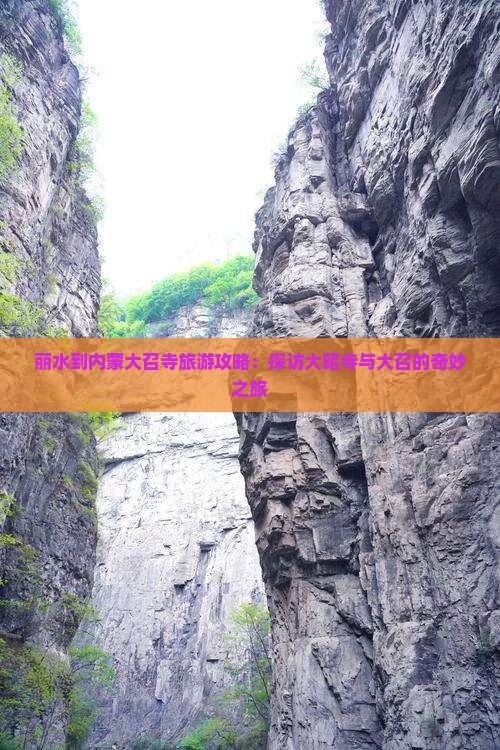 丽水到内蒙大召寺旅游攻略：探访大昭寺与大召的奇妙之旅