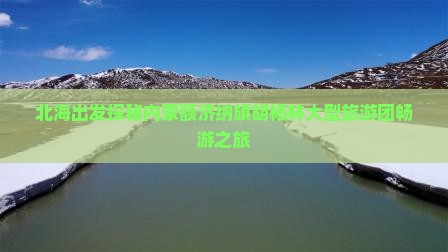 北海出发探秘内蒙额济纳旗胡杨林大型旅游团畅游之旅