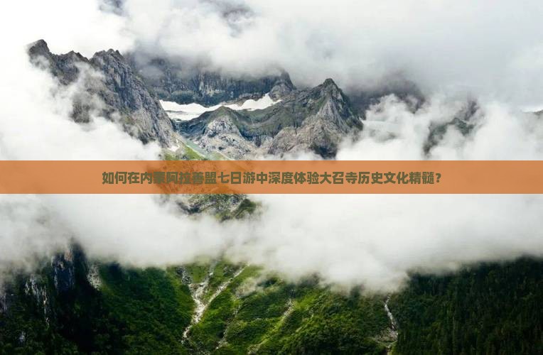 如何在内蒙阿拉善盟七日游中深度体验大召寺历史文化精髓？
